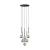 Lampa wisząca ARCTURUS CZARNO-ZŁOTA/BLACK-GOLD P0574-07F-SDFZ - Zuma Line