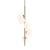 Lampa wisząca ARCTURUS ZŁOTA/GOLD P0574-05E-F7AA - Zuma Line