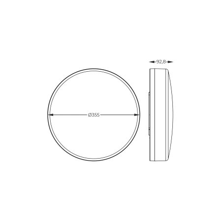 Lampa sufitowa NOLAN CLEAR 1004 - Zuma Line