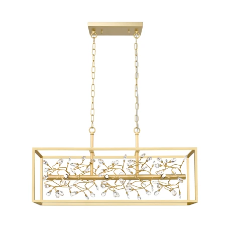 Lampa wisząca SPRING ZŁOTA/GOLD P0578-06C-V7V7  - Zuma Line