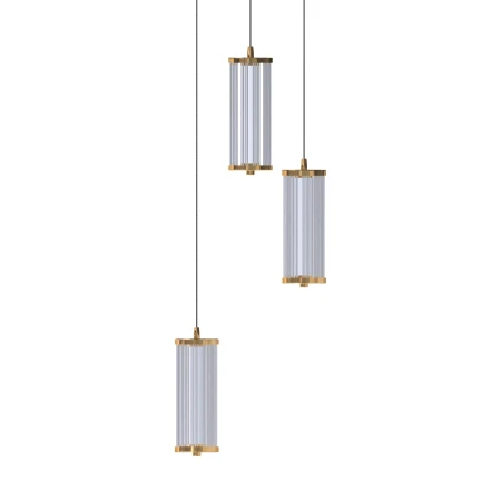 Lampa wisząca CALLY ZŁOTA/GOLD MD3147-3A-3GT - Zuma Line