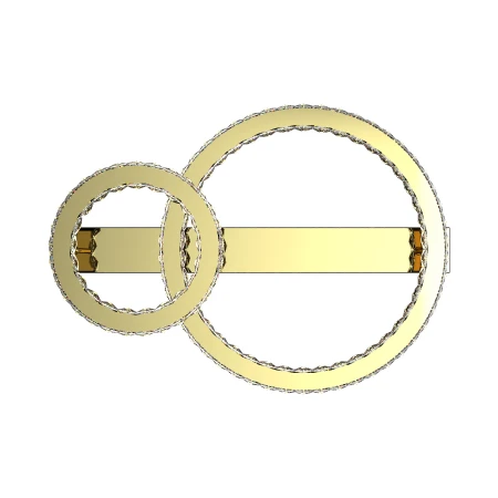 Lampa sufitowa GIRONA ZŁOTA/GOLD MX3713-2-3GT - Zuma Line