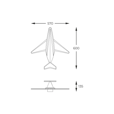Kinkiet SKY NIEBIESKI/BLUE MX3140-1-3XCT - Zuma Line