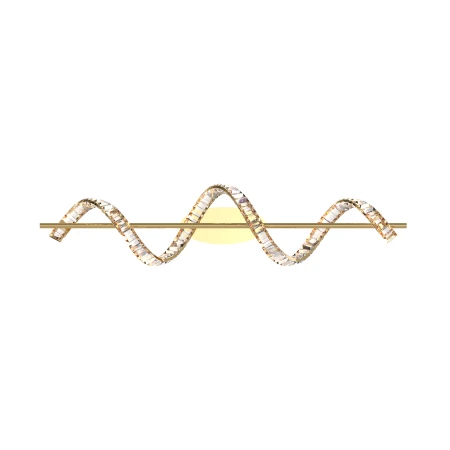 Lampa sufitowa ATHESA ZŁOTA/GOLD MX3170-1-3GT - Zuma Line