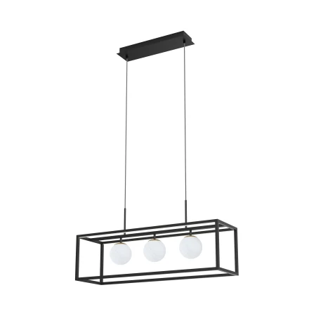 Lampa wisząca PIRO CZARNA/BLACK MD3115-3-3BT - Zuma Line