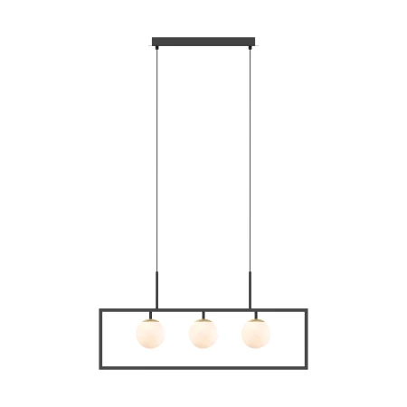 Lampa wisząca PIRO CZARNA/BLACK MD3115-3-3BT - Zuma Line