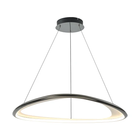 Lampa wisząca GETAFE CZARNY CHROM/BLACK CHROME MD3888-1L-3BCT - Zuma Line