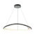 Lampa wisząca GETAFE CZARNY CHROM/BLACK CHROME MD3888-1L-3BCT - Zuma Line