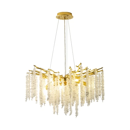 Lampa wisząca DIJON ZŁOTA/GOLD MD3720-1-EGN - Zuma Line