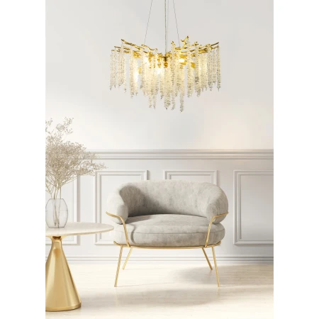 Lampa wisząca DIJON ZŁOTA/GOLD MD3720-1-EGN - Zuma Line