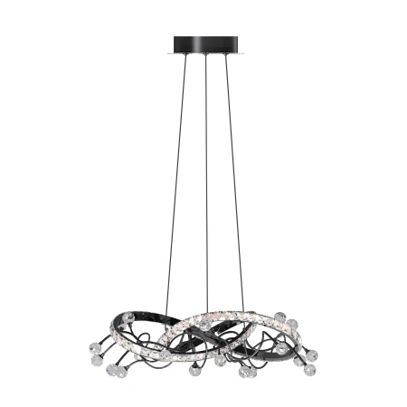 Lampa wisząca MAIA CZARNA/BLACK MD3481-1S-3BCT - Zuma Line