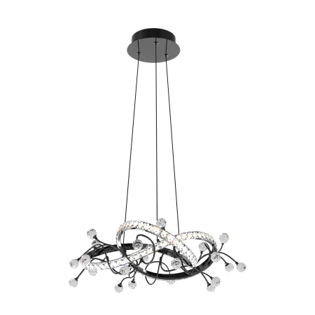 Lampa wisząca MAIA CZARNA/BLACK MD3481-1S-3BCT - Zuma Line