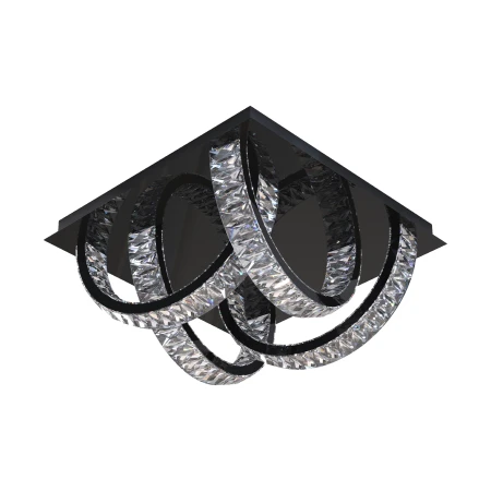 Lampa sufitowa TULA CZARNA/BLACK MX3274-4-3BCT - Zuma Line