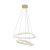 Lampa wisząca ATHESA ZŁOTA/GOLD MD3169-2-3GT - Zuma Line