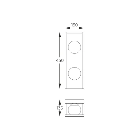 Kinkiet PIRO CZARNY/BLACK MB3115-2-3BT - Zuma Line