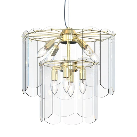 Lampa wisząca NIRA ZŁOTA/GOLD MD3523-8M-EGN - Zuma Line