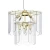 Lampa wisząca NIRA ZŁOTA/GOLD MD3523-8M-EGN - Zuma Line