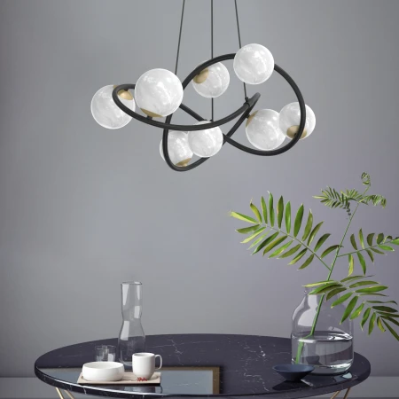 Lampa wisząca NISYRO MD4922-8-EBGN - Zuma Line