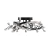 Lampa sufitowa MAIA CZARNA/BLACK MX3481-1S-3BCT - Zuma Line