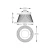 Lampa sufitowa BALU CZARNA/BLACK MX3328-2-3BT - Zuma Line