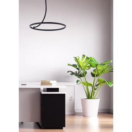 Lampa sufitowa CORIT CZARNA/BLACK E82907-01 -  - Zuma Line