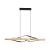 Lampa wisząca BAEZ CZARNA+DREWNO/BLACK+WOOD P230857003 - Zuma Line
