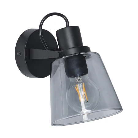 Kinkiet łazienkowy BADOSA CZARNY/BLACK S230827401 - Zuma Line