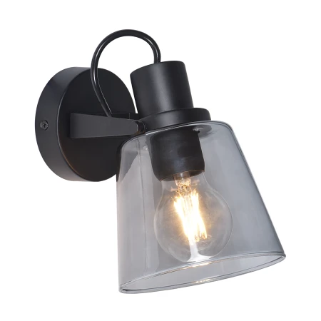 Kinkiet łazienkowy BADOSA CZARNY/BLACK S230827401 - Zuma Line