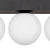 Lampa sufitowa SPHERE CZARNY/BLACK 1204 - Zuma Line