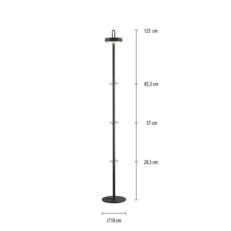 Lampa podłogowa AMAG 19311-18 - Paul Neuhaus