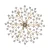 Lampa wisząca CINDY ZŁOTA/GOLD MD4115-13I-EGN - Zuma Line