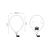 Kinkiet BALLOON BIAŁY/WHITE 84454-WH - Zuma Line
