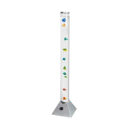 Lampa podłogowa AQUA SREBRNA/SILVER 89244 - Zuma Line