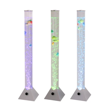 Lampa podłogowa AQUA SREBRNA/SILVER 89244 - Zuma Line