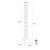 Lampa podłogowa AQUA SREBRNA/SILVER 89244 - Zuma Line