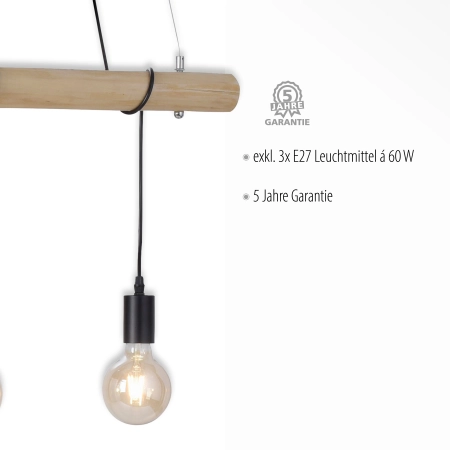 Lampa wisząca EDGAR 15503-18 - Paul Neuhaus