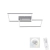Lampa sufitowa na pilota IVEN 14018-55 - Paul Neuhaus