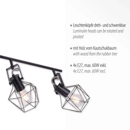 Lampa sufitowa JARO 15674-78 - Zuma Line