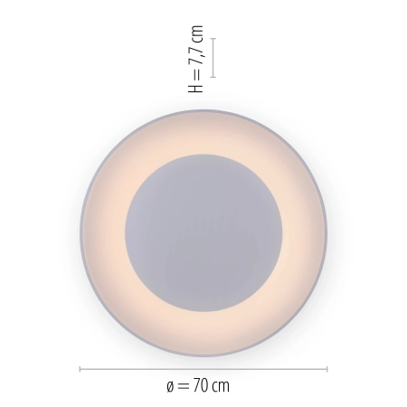 Lampa sufitowa na pilota ANIKA 14327-16 - Paul Neuhaus