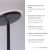 Lampa podłogowa HANS 11709-18 - Paul Neuhaus