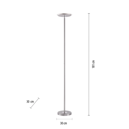 Lampa podłogowa HANS 11729-55 - Paul Neuhaus