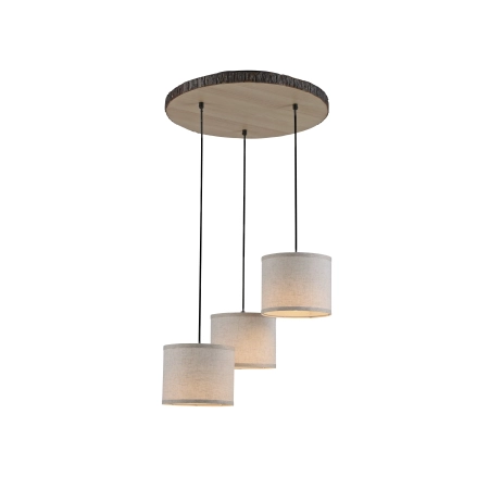 Lampa wisząca BARK drewno 11236-79 - Paul Neuhaus