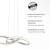 Lampa wisząca MARIA 15402-95 - Zuma Line