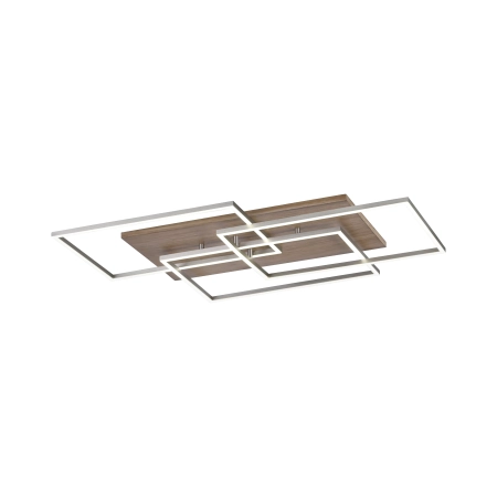 Lampa sufitowa drewniana na pilota PALMA 8330-79 - Paul Neuhaus
