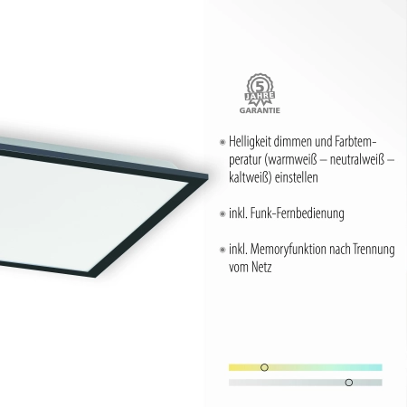 Lampa sufitowa na pilota FLAT 14755-18 - Paul Neuhaus