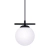 Lampa wisząca szklana kula GLOBE 1207 - Zuma Line