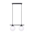 Lampa wisząca 2x szklane kule GLOBE 1208 - Zuma Line