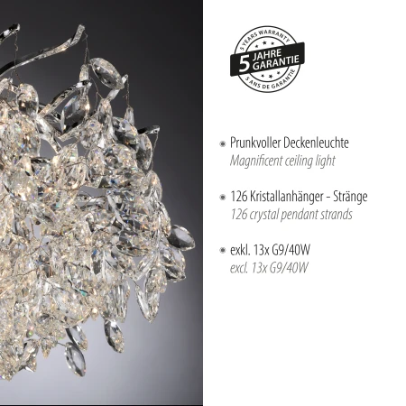 Lampa sufitowa RICICLE 6054-17 - Paul Neuhaus