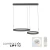Lampa wisząca ESKO 2360-18 - Paul Neuhaus