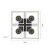 Lampa sufitowa TRAFORO 6855-18 - Paul Neuhaus